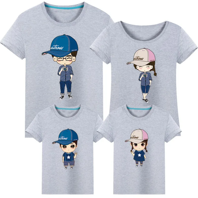 

Mommy And Me Clothes Tshirt Party Mom And Daughter Dress Family Matching Outfits Fashion Wear Tops Tee Shirts maman et bebe