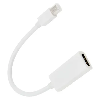 

50pcs/lot Wholesale Thunderbolt Mini DisplayPort Display Port DP to HDMI Adapter Cable For Mac Macbook Pro Air
