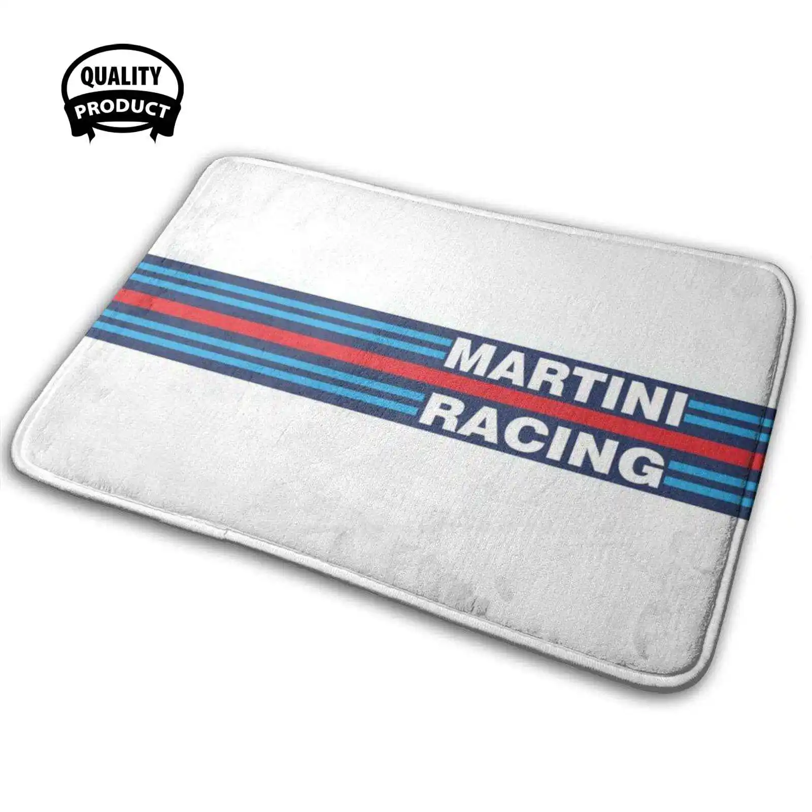 Martini Racing Comodo Tappetino Tappeto Tappeto Cuscino I I Attrezzatura Da Corsa Abarth Scorpion Rosso Nero Auto Sport Da Corsa Italia