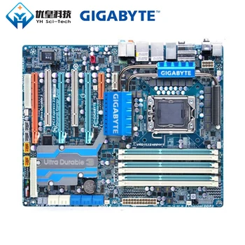 

Gigabyte GA-EX58-UD5 Intel X58 Original Used Desktop Motherboard LGA 1366 Core i7 i5 i3 DDR3 16G SATA2 USB2.0 ATX