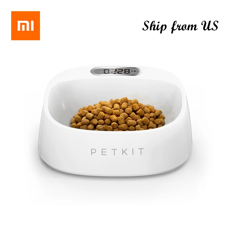 Xiaomi Petkit умная миска для домашних животных кормления собак кошек с весовой шкалой