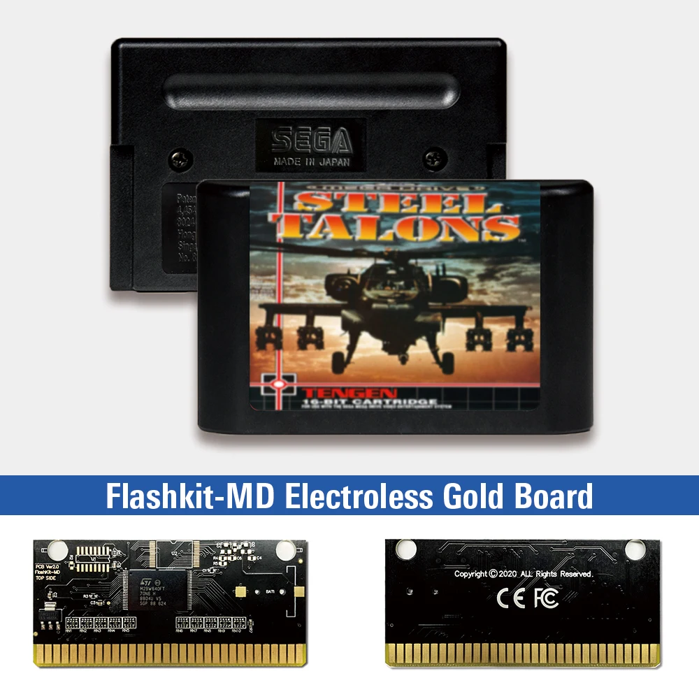 Стальные каблуки-Европейская этикетка Flashkit MD Electroless Gold схема на основе печатной