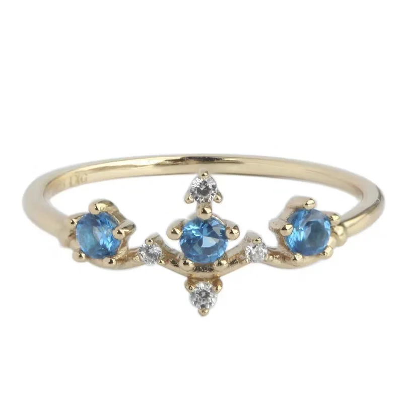 Изящные кольца с зеленым цирконием для женщин, обручальное кольцо на палец, женские модные свадебные кольца, ювелирные подарки, Bague Anillos Mujer - Цвет основного камня: 0304