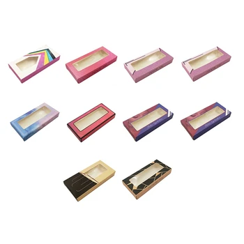 

10Pcs/Lot False Eyelash Packaging Cardboard Box 3D Mink Eyelashes Empty Box