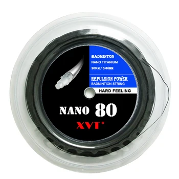 

XVT 80 Hard feeling 200 meters badminton string / badminton racket string free shipping