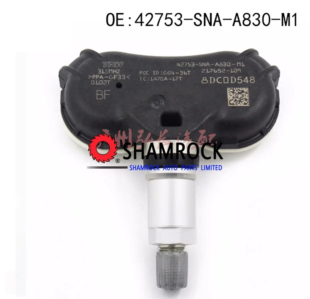 TPMS Ÿ̾ з  OEM 42753-SNA-A830-M1/42753-TR3-A81/42753SNAA830, Honda Fit CR-Z Odyssey Insight Element Ccitic