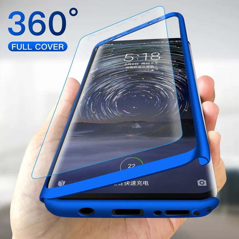 360 полный защитный чехол для телефона для Xiao mi A1 A2 8 9 Lite SE Max2 3 противоударный полный Чехол для mi 5S Play CC9E F1 чехол s со стеклом