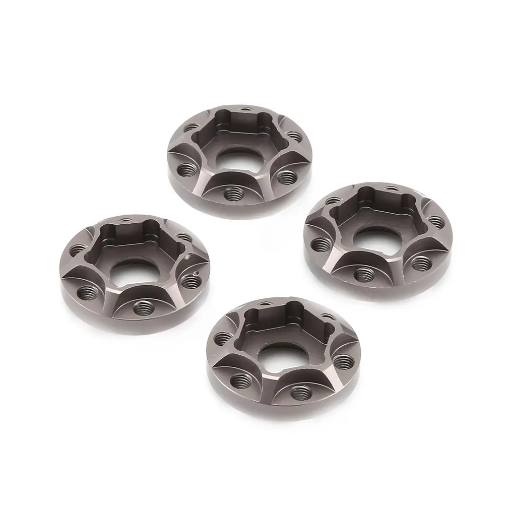 

4PCS Aluminum Alloy 9mm Wheel Hex Hub Wheel Adapters For 1/10 RC Crawler 1.9 2.2 Wheel Rim Axial SCX10 Traxxas TRX4 D90