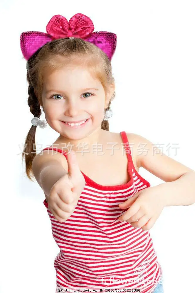 

Children Sequin Headdress Color Changing Hair Accessories Headdress Children GIRL'S Bow Sequin Headdress