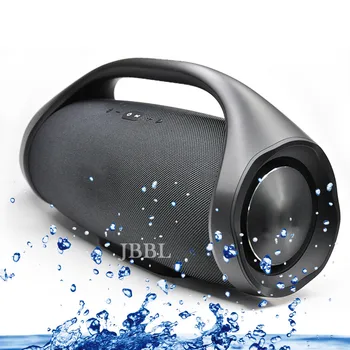 

Portable Boom Box Outdoor HIFI Bass Column Speaker Wireless Bluetooth Speaker Subwoofer Sound Box with FM Radio TF Mp3 Player