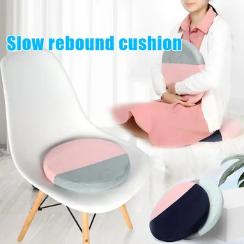 

Memory Round Cushion Meditation Mat Seat Yoga Floor Hip Pad for Home Office YU-Home