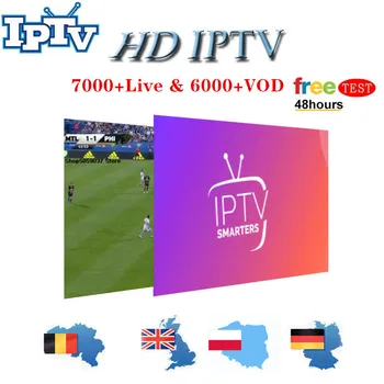 

7000+ IPTV German French Turkish UK Poland Romania Hungary Czech Spain IPTV Support Android XXX M3U Smart TV Series VOD