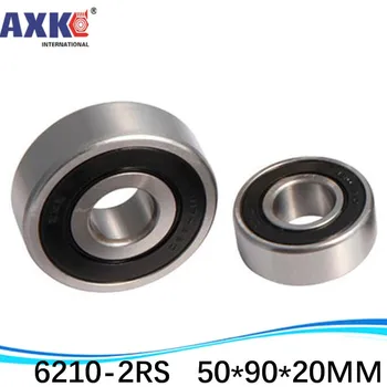 

6210-2RS Black Rubber Sealed Deep Groove Ball Bearing 50mm x 90mm x 20mm