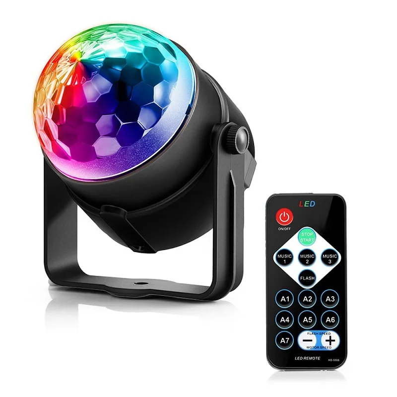 AU Plug RGB светодиодный вечерние Эффект диско шар светильник сценический светильник Лазерная лампа USB Мини диско светильник s RGB сценический светильник музыка вечерние светодиодный светильник dj светильник - Цвет: AU Plug