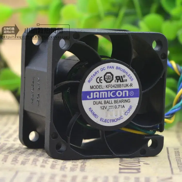 KF0428B1UK-R 4028 12V 0.71A 4 см защиты электродвигателя Вентилятор охлаждения