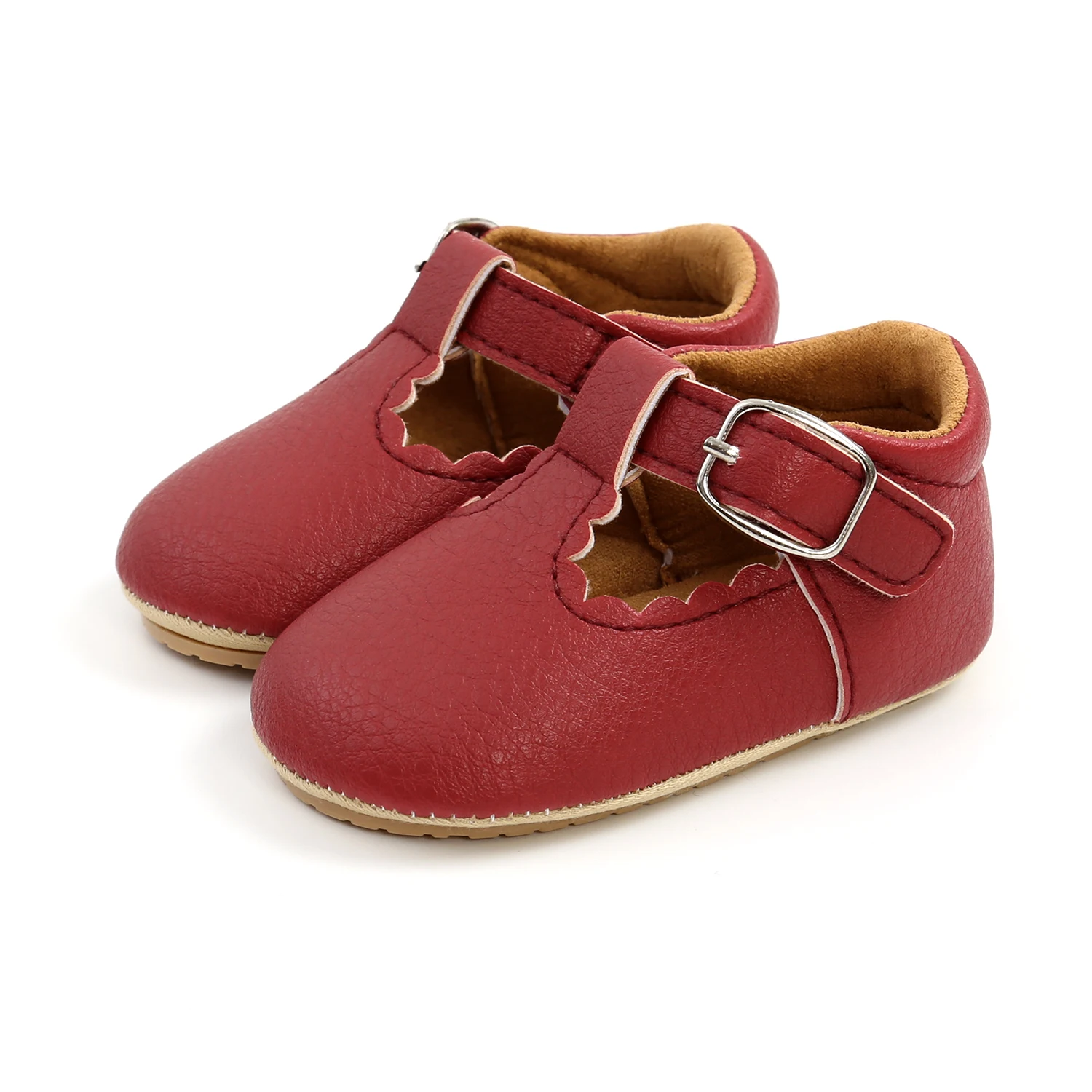 12 Color ! Hot Girl Leather Shoes Walking Decoration Anti-Slip Hollow-out Ruffle Hem Birthday Gift Sneaker