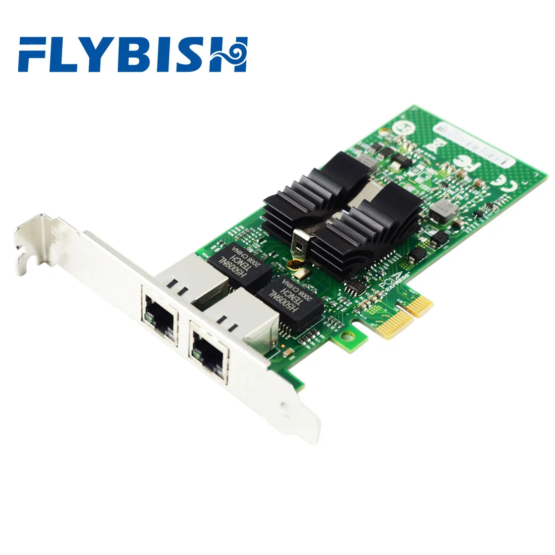 NA82576-T2 PCI-E X1 гигабитный серверный RJ45 для intel 82576 EB Порты и разъёмы Ethernet 1000 м