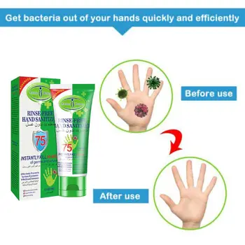 

50ml Travel Portable Gel Hand Sanitizer Moisturizing Disposable Hand Sanitizer