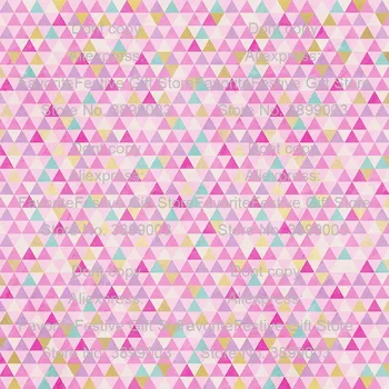 

Sweet Printed rayon Cotton soft Fabric Triangles Fabric Patchwork Textile Baby Cloth Dress Party Home Decoration