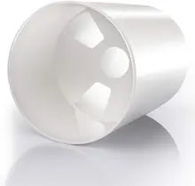 Enhua 4''Golf Hole Cup for Practice Putting Green, Fit PGA | LPGA | USGA Regulations, ABS Ivory White, 4