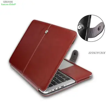 

For 13Air A1466 A1369 Fashion PU Leather Laptop Case For Apple Macbook Pro Air Retina Touch Bar 11 12 13 15 16 inchs A2141 A2179