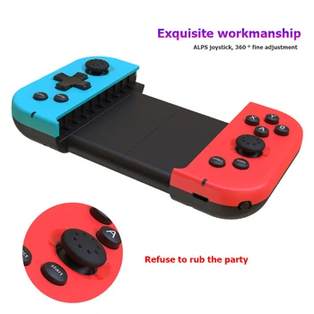 

Telescopic Bluetooth Game Controller Wireless Gamepad Trigger Joystick for PUBG Mobile IOS iPhone Android Phone PC TV Box Joypad