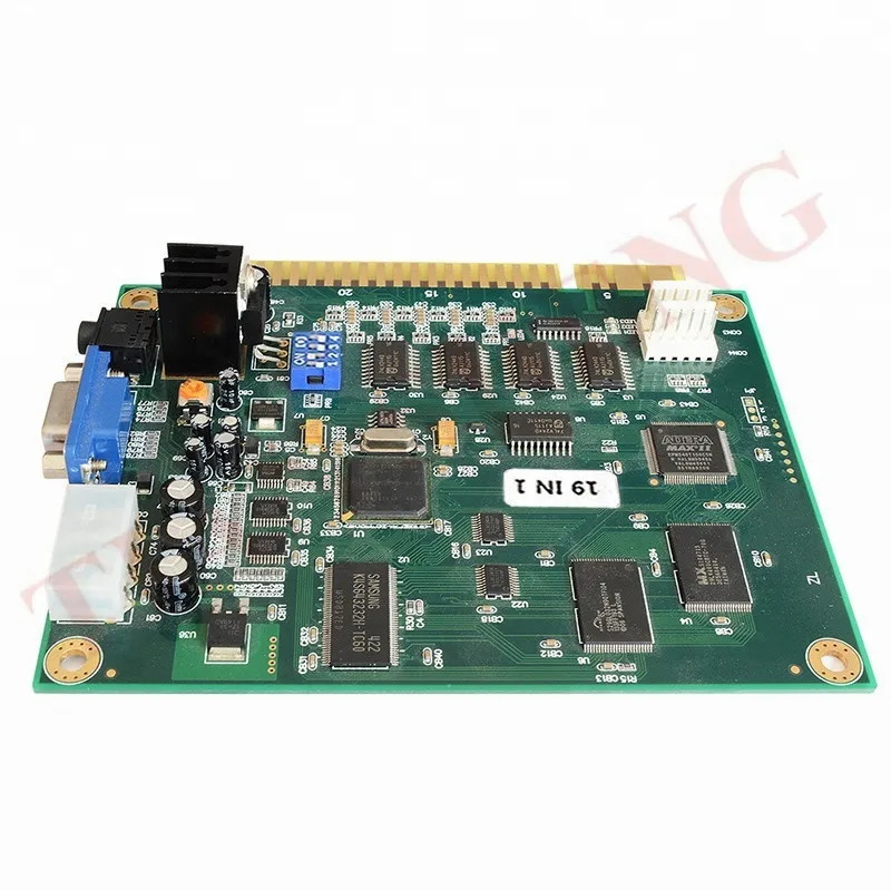 19 в 1 Классический аркадный аппарат, печатная плата JAMMA, разные игры Pcb для аркадных игровых автоматов плата для аркадных игр