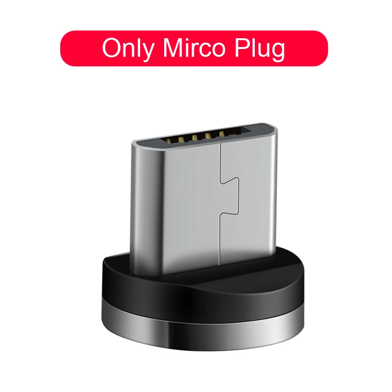Oppselve Магнитный Micro USB кабель для iPhone samsung Android мобильный телефон Быстрая зарядка usb type C кабель Магнитный зарядный провод шнур - Цвет: Only Micro Adapter