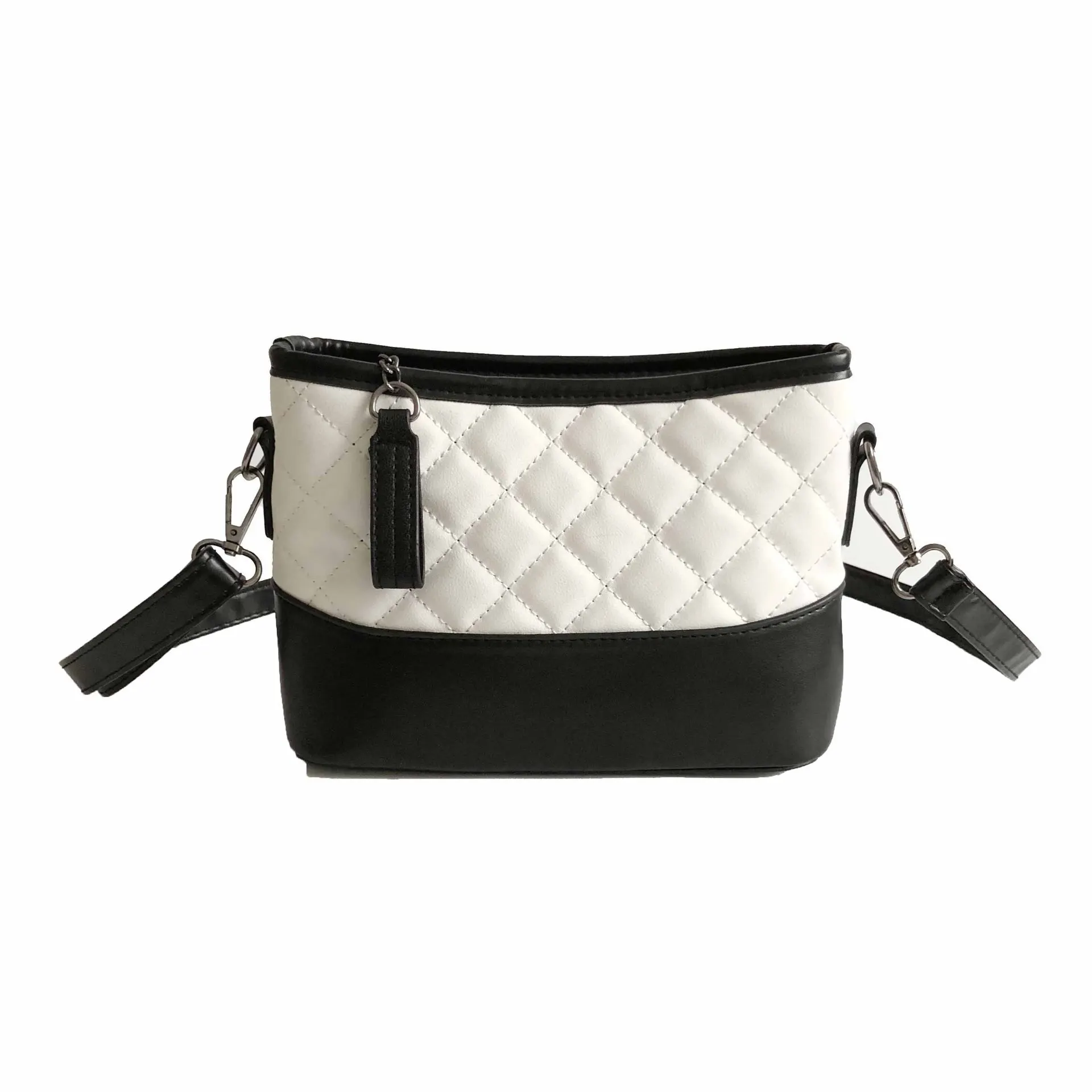 

INS Super Fire Bag 2018 Spring New Style Rhombus Spiraea Bucket Bag WOMEN'S Bag CHIC Chain Crossbody Bag