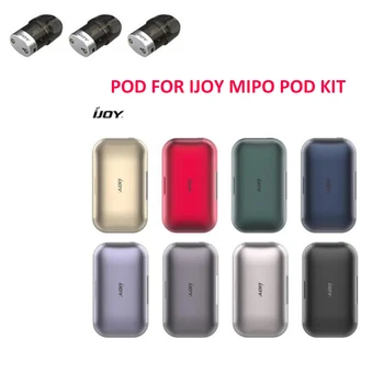 

3 pcs/lot pod for NEW Ijoy Mipo Pod 200Mah Battery Mod Kit Used to replace ijoy mipo kit atomizer electronic cigarette atomizer