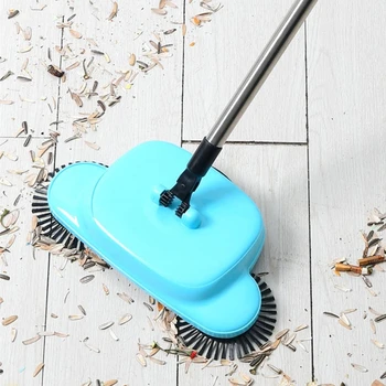 

2019 Hand Push Sweepers Lazy Broom Household Clean Automatic Sweep Hard Floor Machine Magic Broom Dustpan Combination