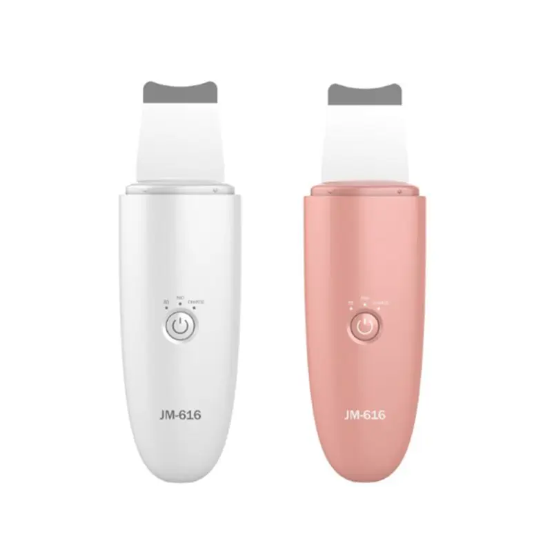 

Ultrasonic Skin Scrubber Cleansing Instrument Blackhead Acne Removal Facial Spa Exfoliator Comedone Extractor Face Cleaner NEW
