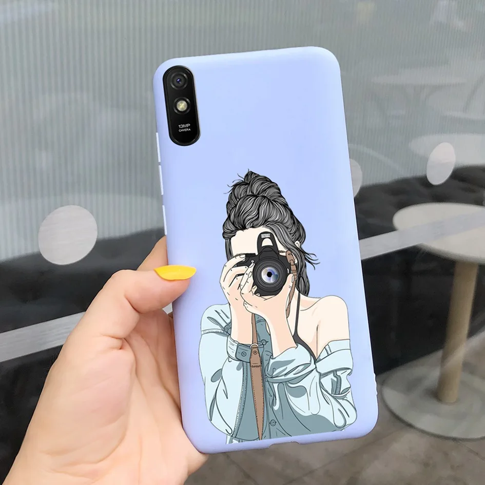 Dành Cho Xiaomi Redmi 9A Ốp Lưng Ốp Lưng Điện Thoại Phổ Biến Trường Hợp Cho Redmi 9A 8A 7A 6A 5A A6 Một 6 5 7 8 9 Mềm Mại Ốp Lưng Redmi9A Fundas 