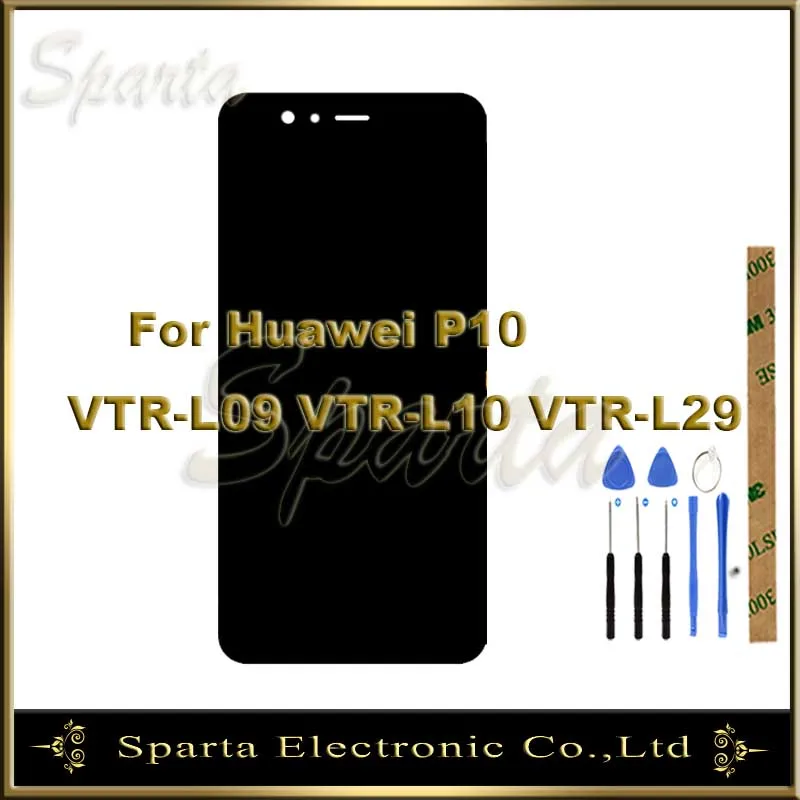 

100% Tested Touch Screen LCD Display For Huawei P10 VTR-L09 L10 L29 LCD Display Digitizer Assembly