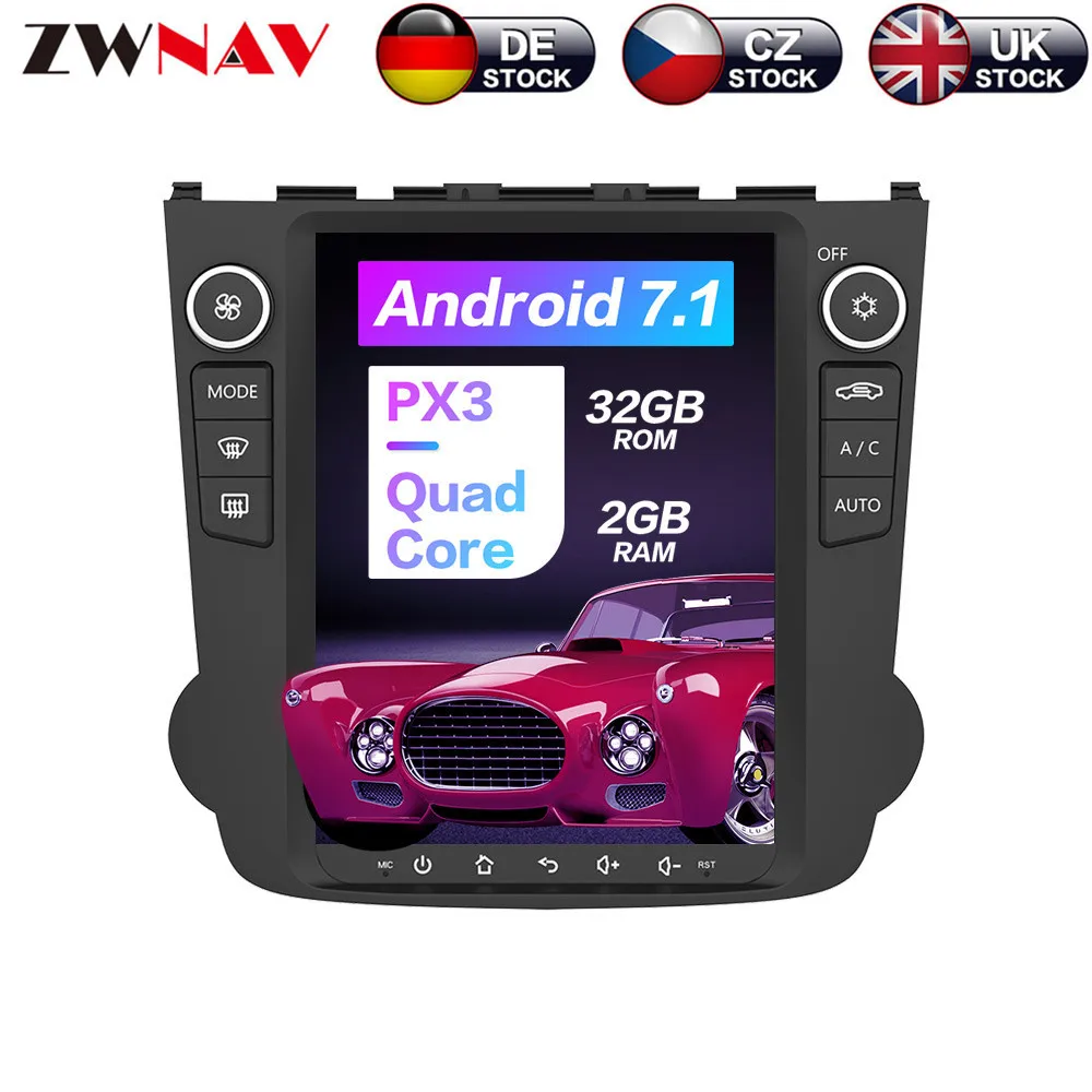 

Tesla style Android 7.1 64GB Car DVD Player GPS Navigation For Honda CRV 2006-2011 multimedia recorder headunit auto stereo radi