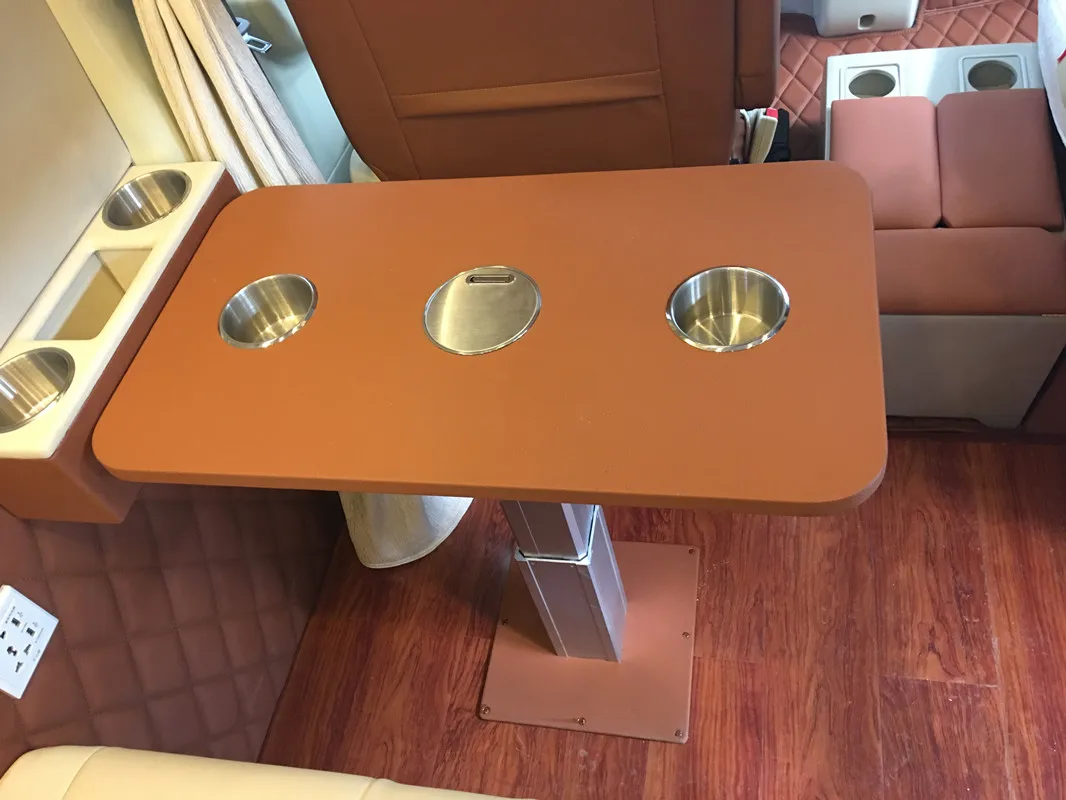 Manuelles Heben, Essecke-Tischbein für Wohnmobile, Heben von Wohnmobilen/Wohnmobilen/Anhängern, Tischsockel, Beinbasis, Wohnwagen-Zubehör, verstellbar – Detail 7