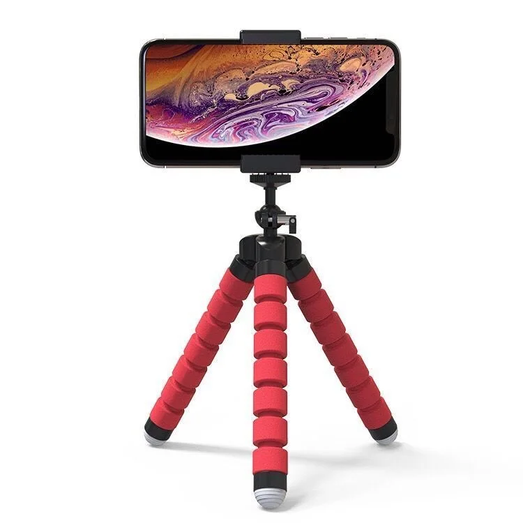 

Mobile Phone Holder Flexible Octopus Tripod Bracket For Camera Selfie Stand Monopod Support Photo Remote Control new arrival