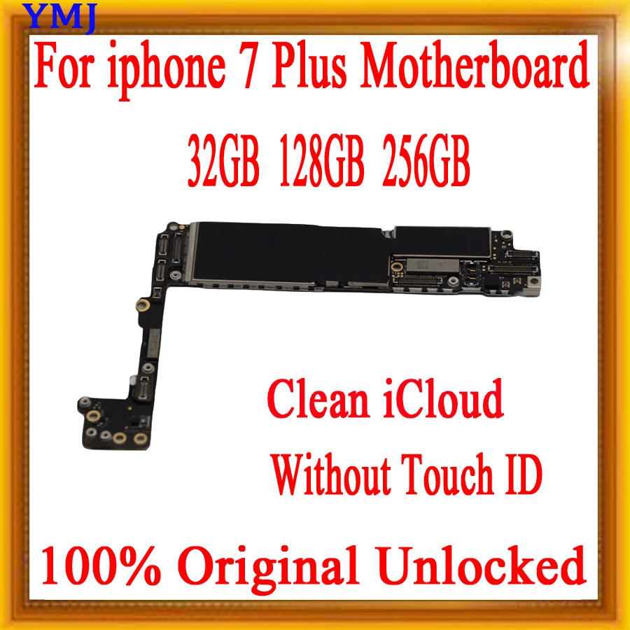 Материнская плата для iphone 7 Plus 100% оригинальные разблокированные логические платы
