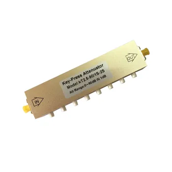 

SMA Key Press Adjustable Attenuator 30dB/60dB/90dB 1dB Step-by-step Signal Power RF Connector