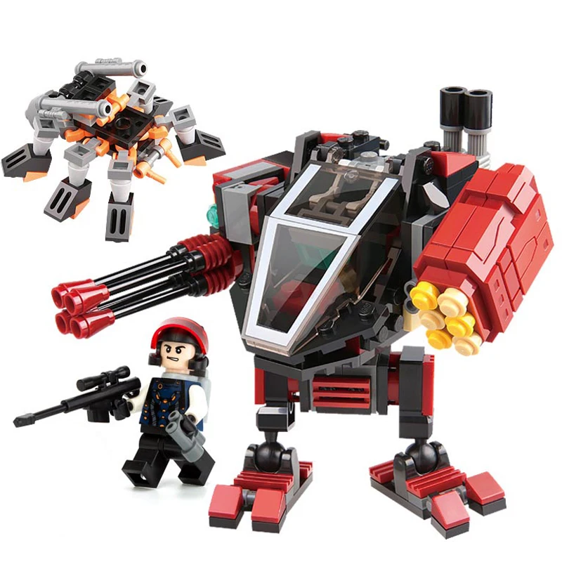 

GUDI 8209 Earth Border The Desert Echo Legoingly 194 Pcs Bricks Single Sale Building Blocks Assembled Toys For Children