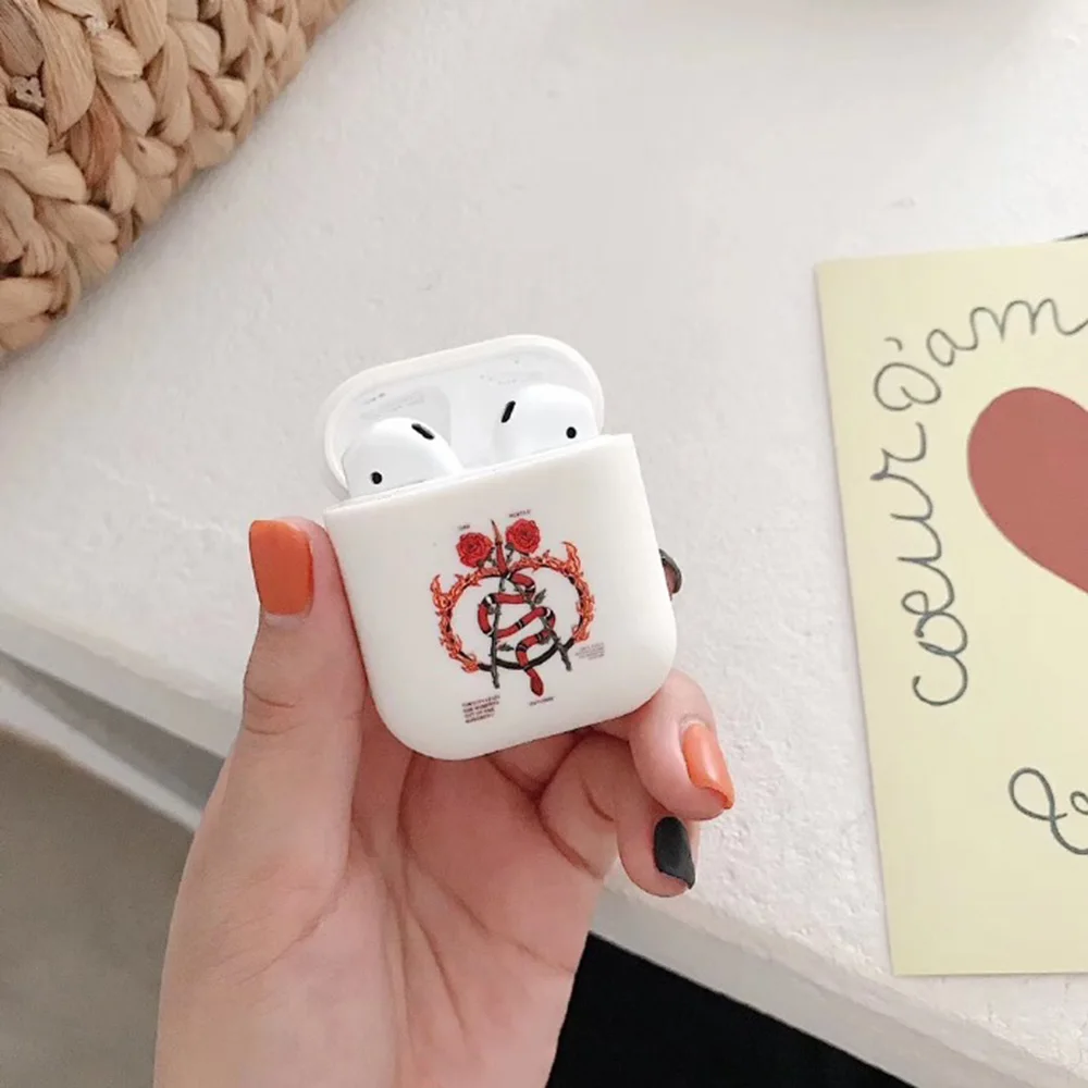 Q UNCLE модный ТПУ чехол для Apple AirPods 2 Силиконовый чехол Беспроводная Bluetooth роскошная сумка для наушников Защитный чехол для AirPod