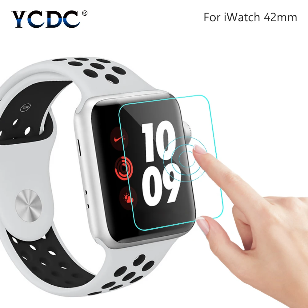 

HD Screen Proetctor For Apple Watch 38mm/42mm Series 1/2/3 0.3mm Tempered Glass Protective Film Smartwatch Screen Protection