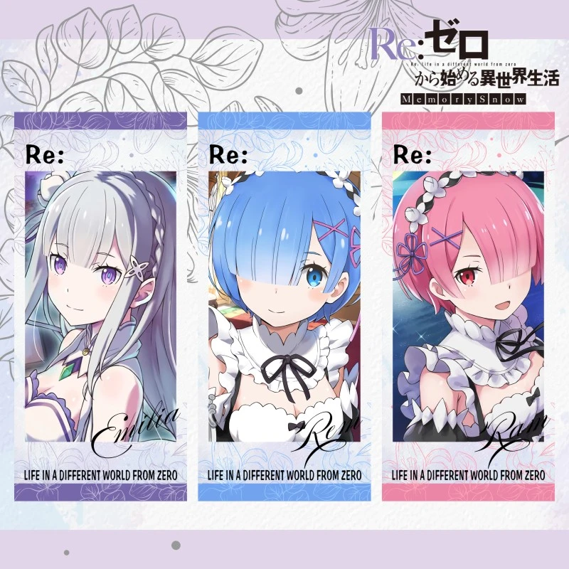 Hot Anime Re Zero Kara Hajimeru Isekai Seikatsu Home Decor Anime Rem Ram Emiria New Art Poster Wall Scroll Gifts Collection Anime Costumes Aliexpress