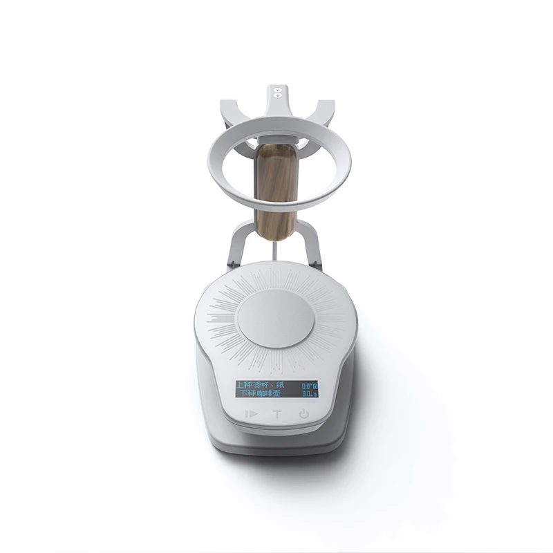  smart digital double scales for brewing coffee electronic scale hand drip USB charging hand brew 1k - 10000057504393