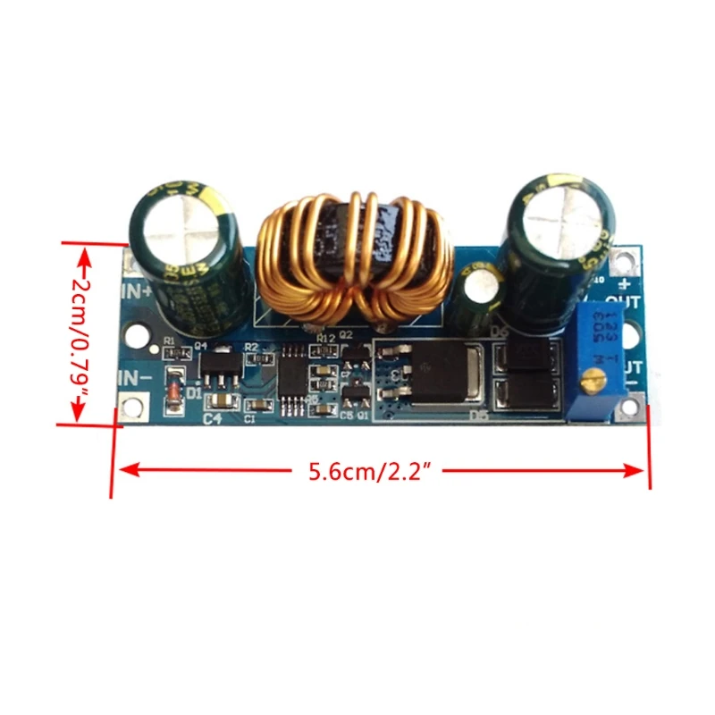 DC-DC автоматический повышающий/понижающий модуль питания регулируемый выход |