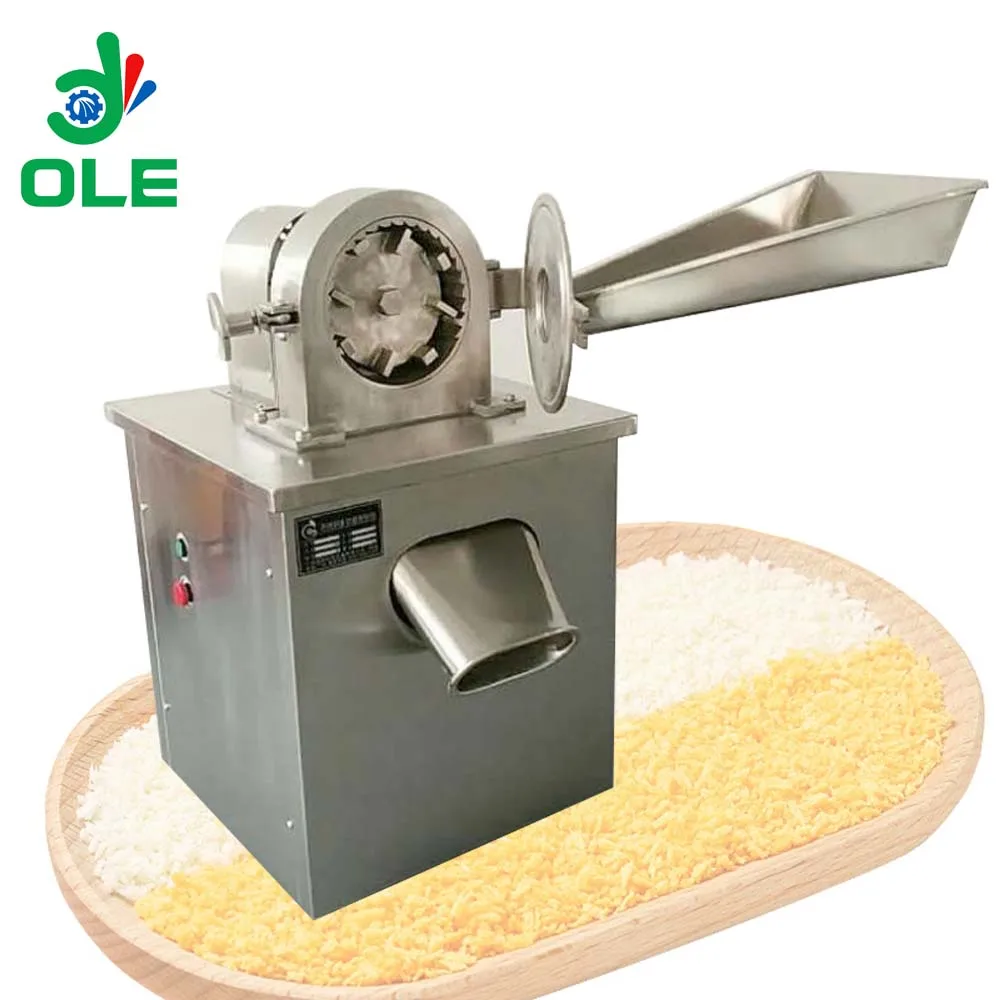 

Auto120KG/H Industrial Food Crusher Machine For Bread Crumb Restaurant Use