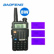 Baofeng 8 Вт BF-F8HP портативная рация VHF/UHF Двухдиапазонная портативная CB Ham радиостанция любительский полицейский сканер радиостанции