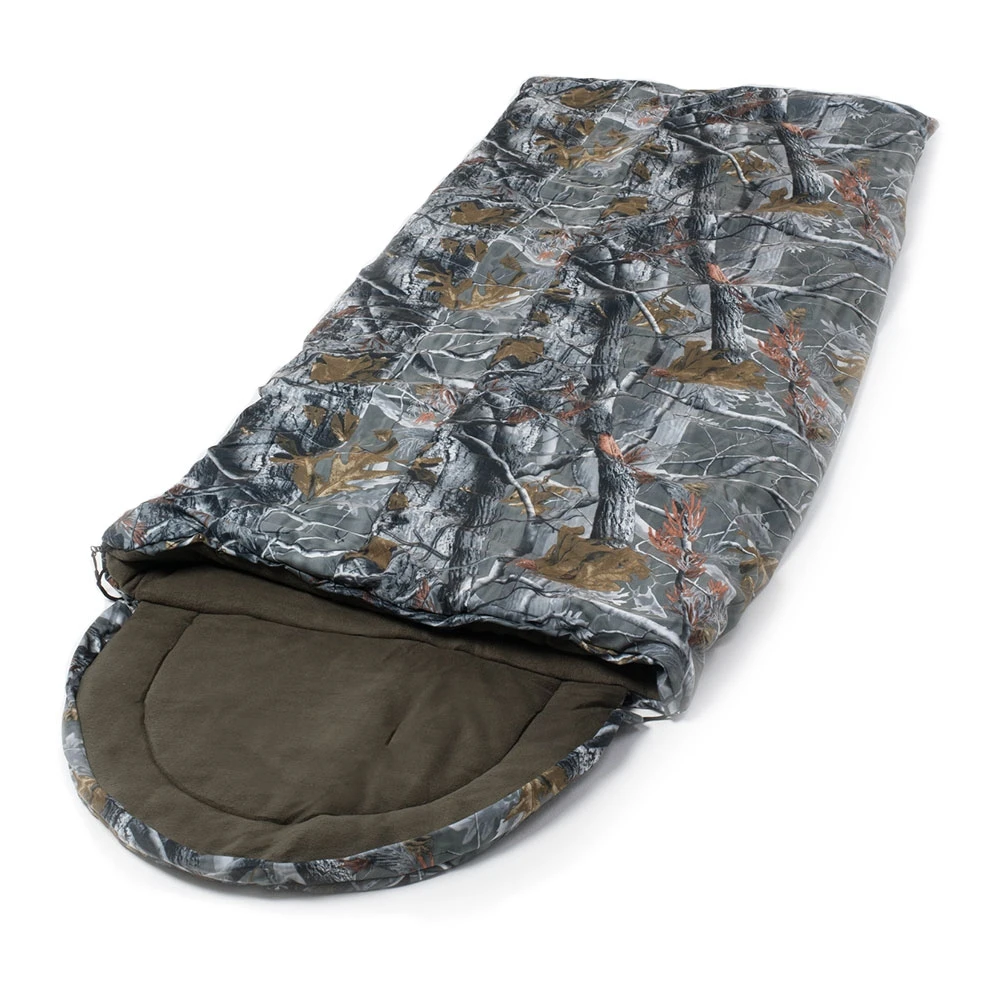 Huntsman sleeping bag Alaska fabric alova-17 winter blanket for hunting fishing camouflage | Спорт и развлечения