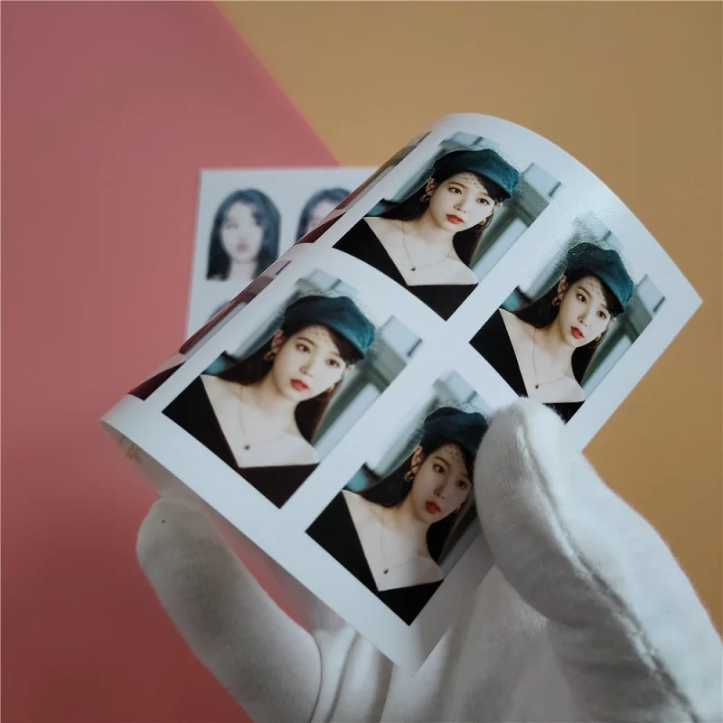 KPOP IU ID фото вокруг любви поэма та же фотография Blueming 1 дюйм Lee Ji Eun горячая
