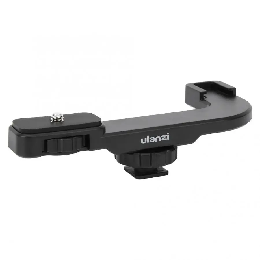 fotografia Ulanzi PT-8 Universal Hot Shoe Extension Mounting Interface Microphone Holder Bracket for Mobile Phone Sports Camera